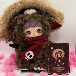 Maymei Winter Weirdness “Rebel Bear” Plush Doll Blind Box Figure – Authentic